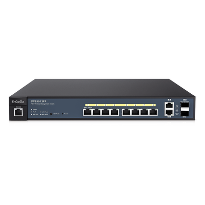 Controlador switch Poe serie Neutron de 8 puertos, (soporta hasta 50 AP serie Neutron)