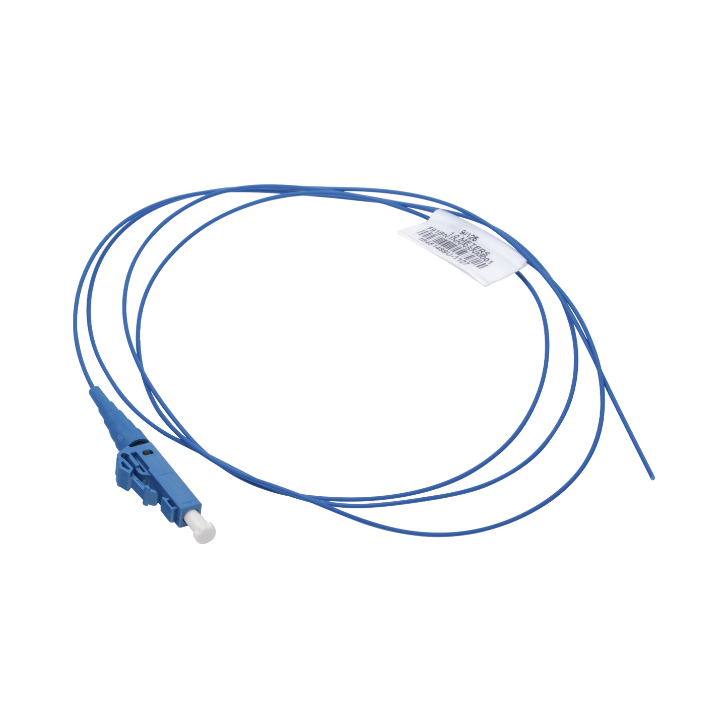 Pigtail de Fibra Ãptica LC Simplex, Monomodo OS2 9/125, 900um, Color Azul, 3 Metros