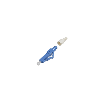 Conector de Fibra Óptica pre-pulido LightBow LC/UPC Simplex, Monomodo OS1/OS2, re-terminable, Color Azul