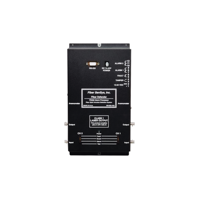 Sensor de Seguridad Perimetral de 2 Zonas / Detección por Fibra Óptica Sensitiva/ Rango de 0 hasta 5 Km de Detección / Comunicación IP