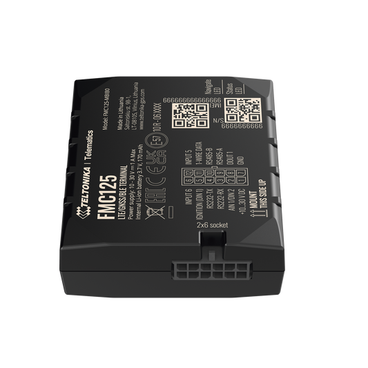 Avanzado Rastreador Vehicular (GPS) 4G LTE CAT 1 y 2G / Identificación de Conductores / Bloqueo Remoto / Detección de Jammer / Sensores Bluetooth / Múltiples I/O / Doble Sim / RS485 / RS232 / DualCam