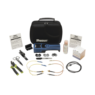 Kit Completo de Herramienta OCTT Opticam 2 de Panduit, para Terminación de Conectores Pre-Pulidos LC, SC o ST, Incluye Desforradora y Cleaver