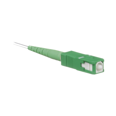 Conector de Fibra Óptica Tipo Splice-On, Monomodo SC/APC, Para Fibra de 250/900um, Color Verde