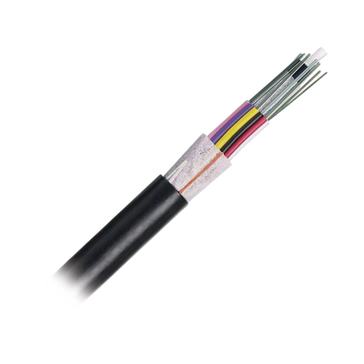 Cable de Fibra Óptica de 6 hilos, OSP (Planta Externa), No Armada (Dieléctrica), 250um, Monomodo OS2, Precio Por Metro