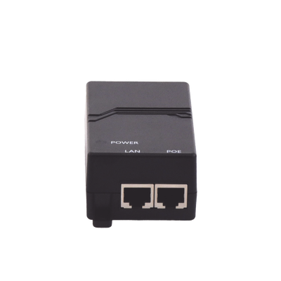 Inyector PoE Pasivo 48vcc Gigabit para APs Grandstream hasta 24W GWN7605, GWN7605LR, GWN7615, GWN7630, GWN7630LR, GWN7660, GWN7660LR y GWN7664.