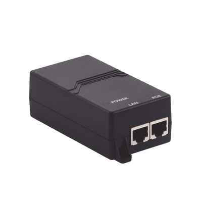 Inyector PoE Pasivo 48vcc Gigabit para APs Grandstream hasta 24W GWN7605, GWN7605LR, GWN7615, GWN7630, GWN7630LR, GWN7660, GWN7660LR y GWN7664.