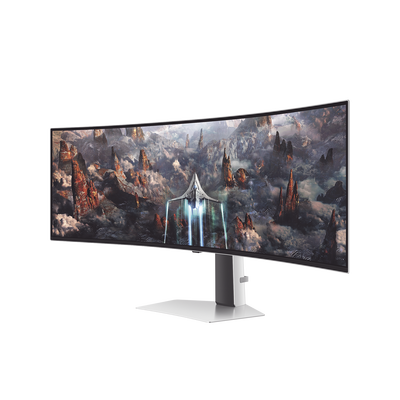 Monitor Gamer 49" Odyssey OLED Dual QHD 5120x 1440 / Relacion 32:9 / HDMI/DP/USB Hub / Actualizacion 240Hz / tiempo de respuesta 0.03ms /AMD FreeSync Premium Pro