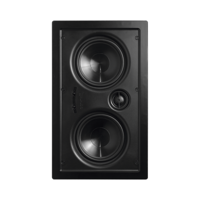 altavoces de montaje en la pared | woofers dobles de 5in | tweeter de 1in | 100W | 8ohms