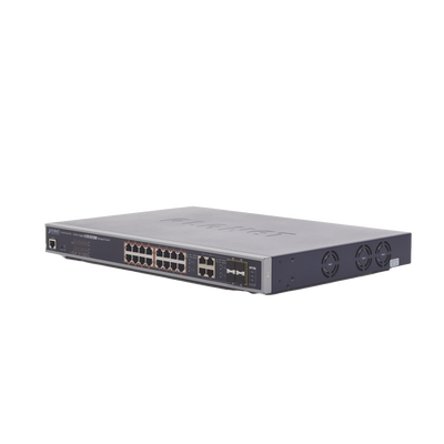 Switch administrable L2, 16 puertos 10/100/1000T Ultra PoE + 4 puertos Gigabit Combo TP/SFP