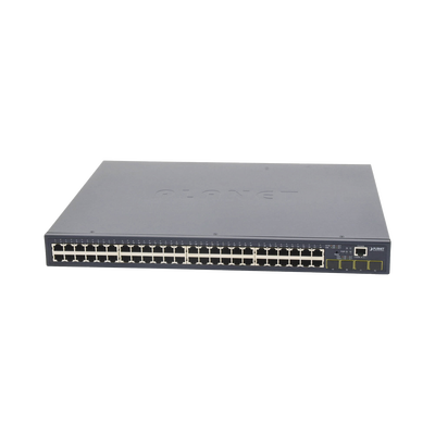 Switch Administrable Capa 2 de 48 Puertos Gigabit 10/100/1000T, 4 Puertos SFP 100/1000X