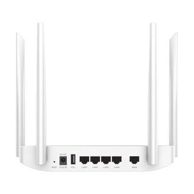 Router Inalámbrico Wi-Fi 5 802.11ac 1.27 Gbps, doble banda, MU-MIMO 2x2:2, servidor VPN con administración desde la nube gratuita o stand-alone.