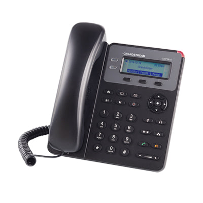 Teléfono IP SMB de 1 Línea, 1 Cuenta SIP con 3 teclas de función programables y conferencia de 3 vías. 5Vcc