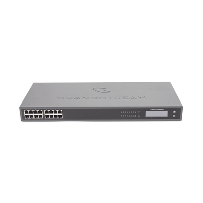 Gateway VoIP GrandStream ATA de 16 puertos FXS + 1 puerto TELCO de 50 pins, p/montaje en rack