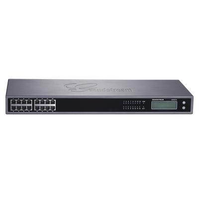 Gateway VoIP GrandStream ATA de 16 puertos FXS + 1 puerto TELCO de 50 pins, p/montaje en rack