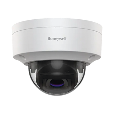 Domo IP 5 Megapíxeles / Lente 2.8 mm / 30 mts IR  / NDAA / ONVIF / Exterior IP66 / Antivandálica IK10 / H.265 / PoE / WDR 120 dB / HLC / Serie 30 / Honeywell Security