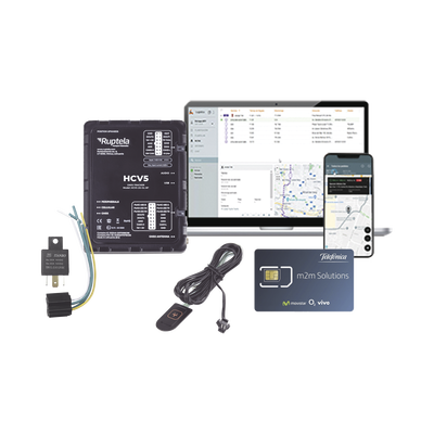 Kit de Localizador 4G LTE CATM1/ Incluye 1 MICROSIM25GPS y servicio de datos por 1 año / 1 EPCOMGPSMENSUAL / RELAY / Botón SOS