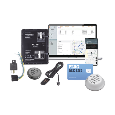 Kit de Localizador 4G LTE / Incluye MICROSIM30M2M +  datos por 1 mes + 1 EPCOMGPSMENSUAL + 12RELAY + Botón SOS + BLUEPUCKRHT