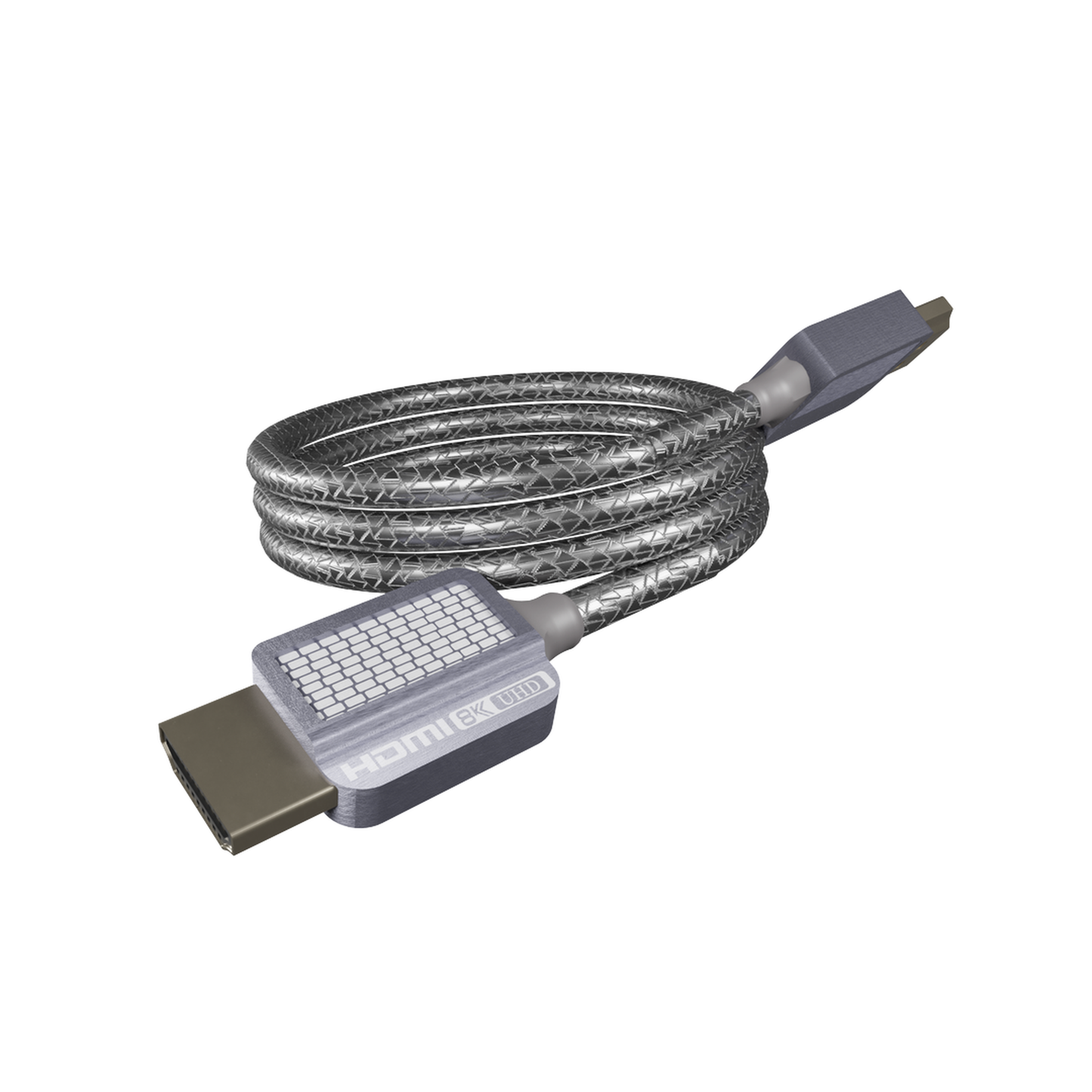 Cable HDMI de Alta Resolución en 8K  / Versión 2.1 / 1 Metro de Longitud / Recomendado para Audio eARC / Dolby Atmos