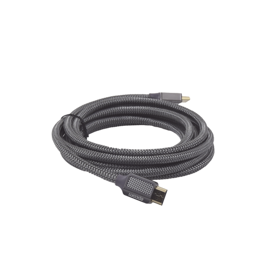 Cable HDMI de Alta Resolución en 8K / Versión 2.1 / 3 Metros de Longitud (9.84 ft) / Recomendado para Audio eARC / Dolby Atmos