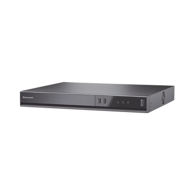 NVR 8 MP 4K / 16 Canales IP / 16 Puertos PoE+ / H.265 / 10 TB (Incluidos) / NDAA / ONVIF / Audio y Alarmas I/O / Soporta IA / Serie 35 / Honeywell Security