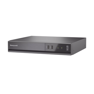 NVR 8 MP 4K / 16 Canales IP / 16 Puertos PoE+ / H.265 / 16 TB (Incluidos) / NDAA / ONVIF / Audio y Alarmas I/O / Soporta IA / Serie 35 / Honeywell Security