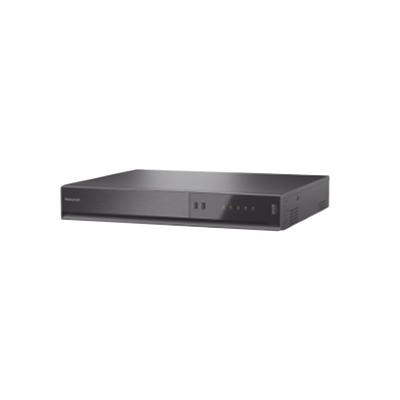 NVR 8MP 4K / 32 Canales IP / RAID 1/5/6 / H.265 / 16 TB (8 x 2) Incluidos / 4 Bahías HDD Totales / ONVIF / NDAA / Audio y Alarmas I/O / Soporta IA / Serie 35 / Honeywell Security