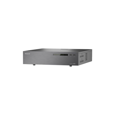 NVR 8MP 4K / 64 Canales IP / RAID 1/5/6 / H.265 / 16 TB (8 x 2 ) Incluidos / 8 Bahías HDD Totales / ONVIF / NDAA / Audio y Alarmas I/O / Soporta IA / Serie 35 / Honeywell Security