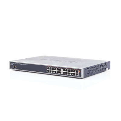 Inyector HUB high PoE 802.3at (Mid-span) administrable de 12 puertos 10/100/1000 Mbps