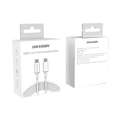 Cable USB-C a USB-C / 1 Metro / Ideal para Celulares Android / Carga Rápida 3 Amp / Carga y Sincronización de Datos / 480 Mbps / 60 Watts