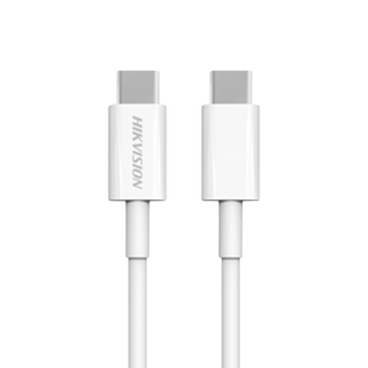 Cable USB-C a USB-C / 1 Metro / Ideal para Celulares Android / Carga Rápida 3 Amp / Carga y Sincronización de Datos / 480 Mbps / 60 Watts