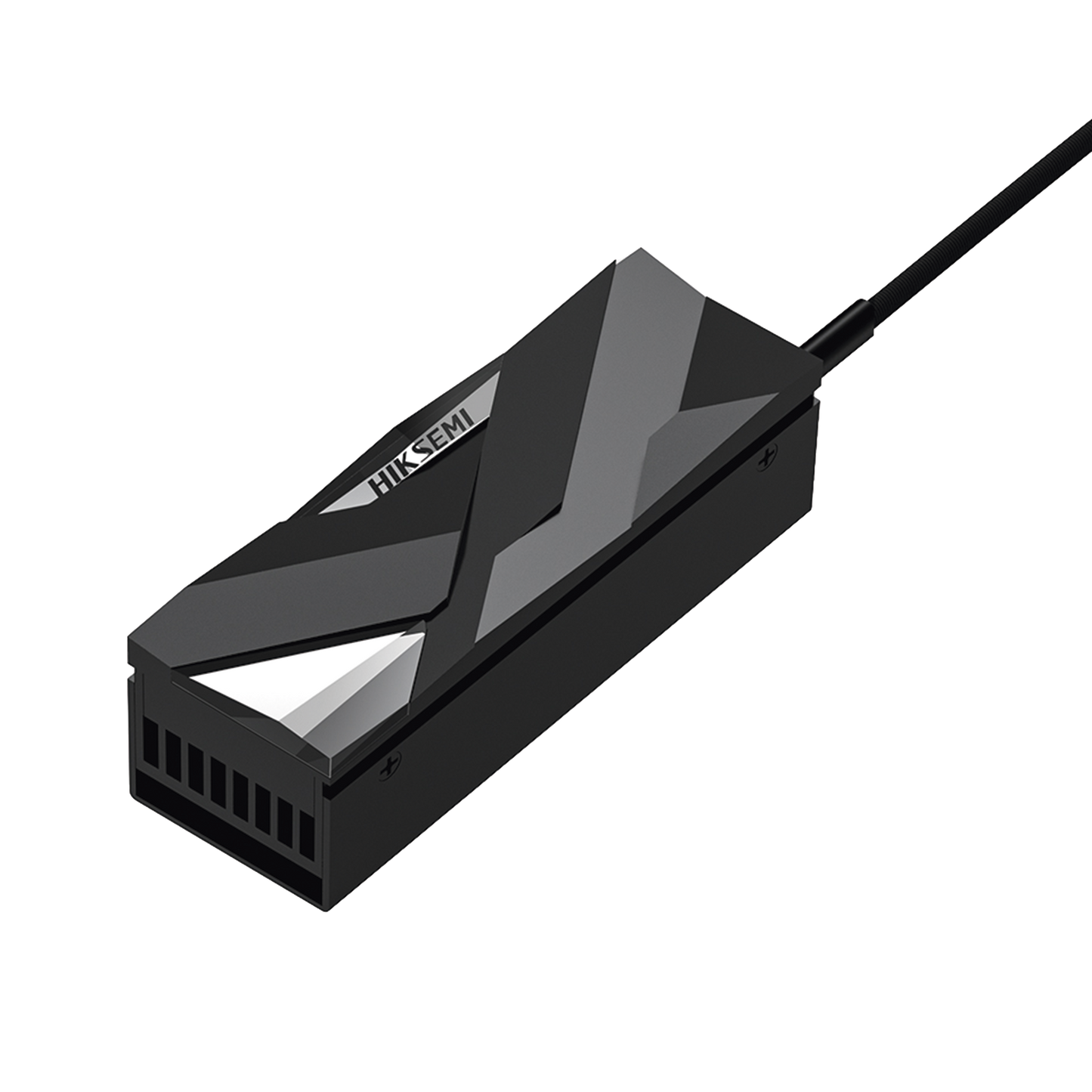 Disipador de calor Activo para SSD M.2 / Aleación de Aluminio / Fácil de Instalación / Ideal para PC de Escritorio
