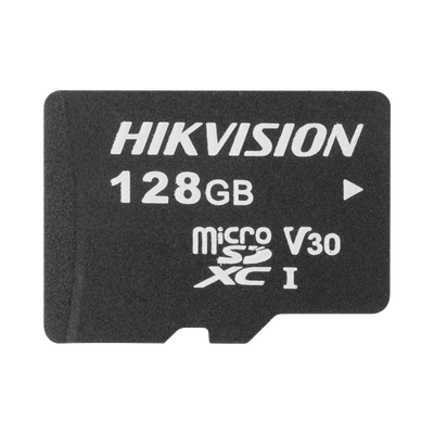 Memoria microSD / Clase 10 de 128 GB / Especializada Para Videovigilancia / Compatibles con cámaras HIKVISION