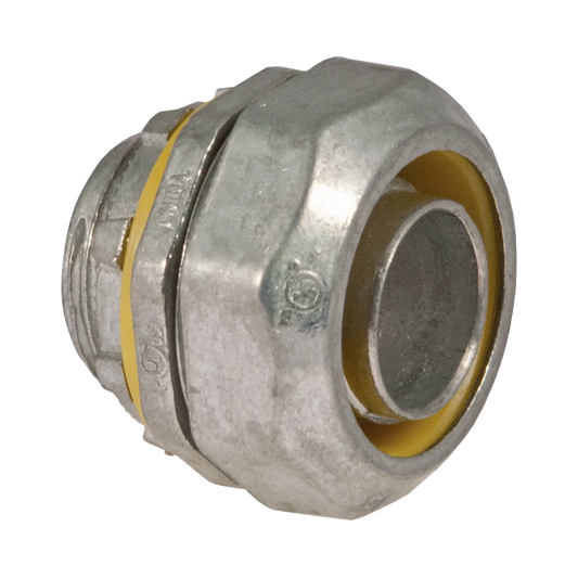 Conector recto metálico para tubería liquidtight de 2" (51 mm).