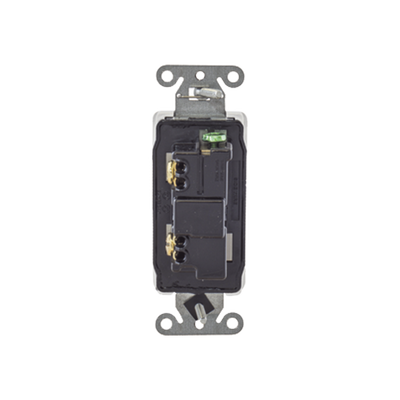 Interruptor Decorador de 20 A 120-277 V CA/ Unipolar / Cableado Lateral y Posterior / Color Blanco.