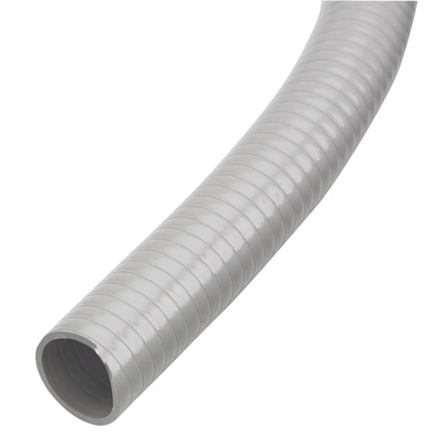 Manguera hermética tipo PolyTuff no metálica, gris de 3/8"/ 100 Pies / Aprobada para uso subterráneo y exteriores.