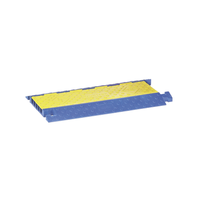 Protector para cables de 5 canales Truk Trak / Dimensiones 914 x 508 x 58.6 mm / Color Azul y Amarillo.