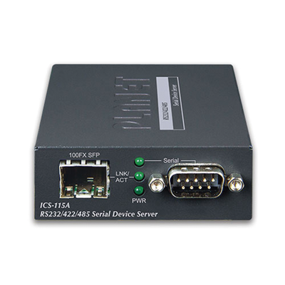 Convertidor de medios RS-232/422/485 a SFP 100 Base-FX