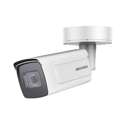 Bala IP 4 Megapixel / Lente Mot. 2.8 - 12 mm / 30 mts IR EXIR / IK10 / Reconocimiento Facial / WDR 140 dB / DeepinView / Búsqueda por Atributos / Heat Map / ACUSENSE