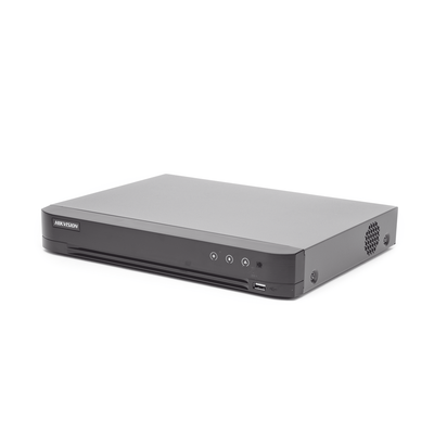 DVR 8 Canales TurboHD + 4 Canales IP / 5 Megapixel - 3K Lite / Acusense (Evita Falsas Alarmas) / Audio por Coaxitron / 1 Bahía de Disco Duro / H.265+ / Salida de Video en Full HD