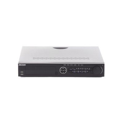 DVR 16 Canales TurboHD + 4 Canales IP / 4 Megapixel / 4 Bahías de Disco Duro / 4 Canales de Audio / Videoanalisis / 16 Entradas de Alarma