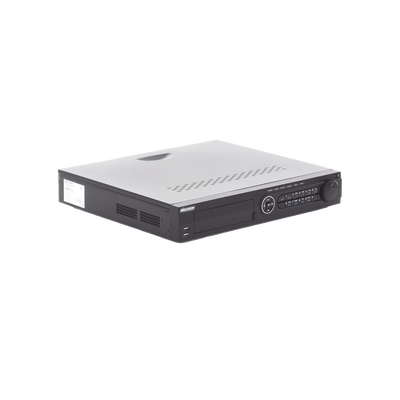 DVR 16 Canales TurboHD + 8 Canales IP / 3K/5MP / Audio por Coaxitron / Acusense / 4 Bahías de Disco Duro / Videoanalisis / 16 Entradas de Alarma