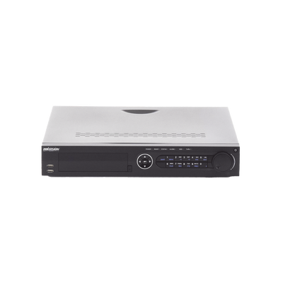 DVR 32 Canales TurboHD + 16 Canales IP / 4 Megapixel / 4 Bahías de Disco Duro / POS / 4 Canales de Audio / Videoanalisis / 16 Entradas y 4 salidas de Alarma