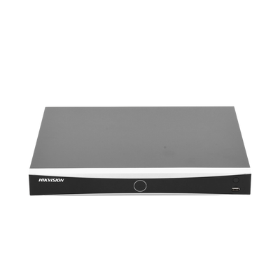 NVR 12 Megapixel (4K) / Reconocimiento Facial / 8 Canales IP / Base de Datos / Hasta 100,000 Fotografías / 2 Bahías de Disco Duro / Bases de Datos / HDMI en 4K