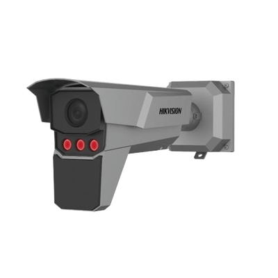 Bala IP 4 Megapixel / ANPR / Radar Interconstruido Medición de 10 a 100 Km/h / Reconocimiento y Captura de Placas Vehiculares para Trafico de Alta Velocidad / DARKFIGHTER / WDR 140 dB / IP67 / IK10 / Lente Mot. 8 a 32 mm / 100 mts IR / MicroSD