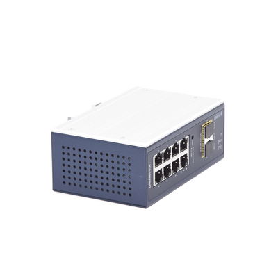 Switch Industrial Administrable Capa 2, 8 Puertos 10/100/1000T, 2 Puertos SFP 1G / 2.5 G BASE X