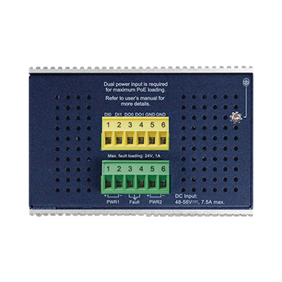 Switch Industrial Administrable Capa 3 con  8 Puertos Gigabit PoE 802.3bt, 2 Puertos SFP de 1 G/2.5 G, 2 Puertos SFP 10 G