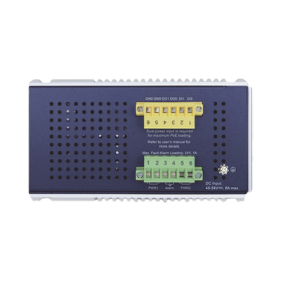 Switch Industrial Administrable Capa 3, Con 8 Puertos PoE Gigabit 802.3bt, 2 Puertos SFP de 1 G / 2.5 G, 2 Puertos SFP 10 G