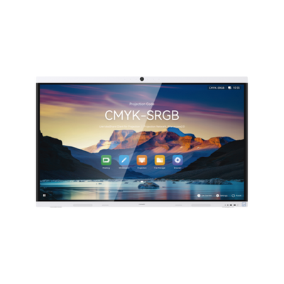 HUAWEI IdeaHub B3, Pantalla interactiva para Colaboración Inteligente, 65", 4K UHD, Harmony, Wi-Fi 6, Seguimiento de Voz, BYOM, Administración desde la Nube Gratis, blanco Jade