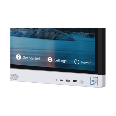 HUAWEI IdeaHub B3, Pantalla interactiva para Colaboración Inteligente, 75", 4K UHD, Harmony, Wi-Fi 6, Seguimiento de Voz, BYOM, Administración desde la Nube Gratis, blanco Jade