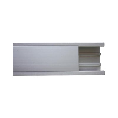 Canaleta de aluminio, 100 x 51 mm, tramo de 3m. (8401-81300)